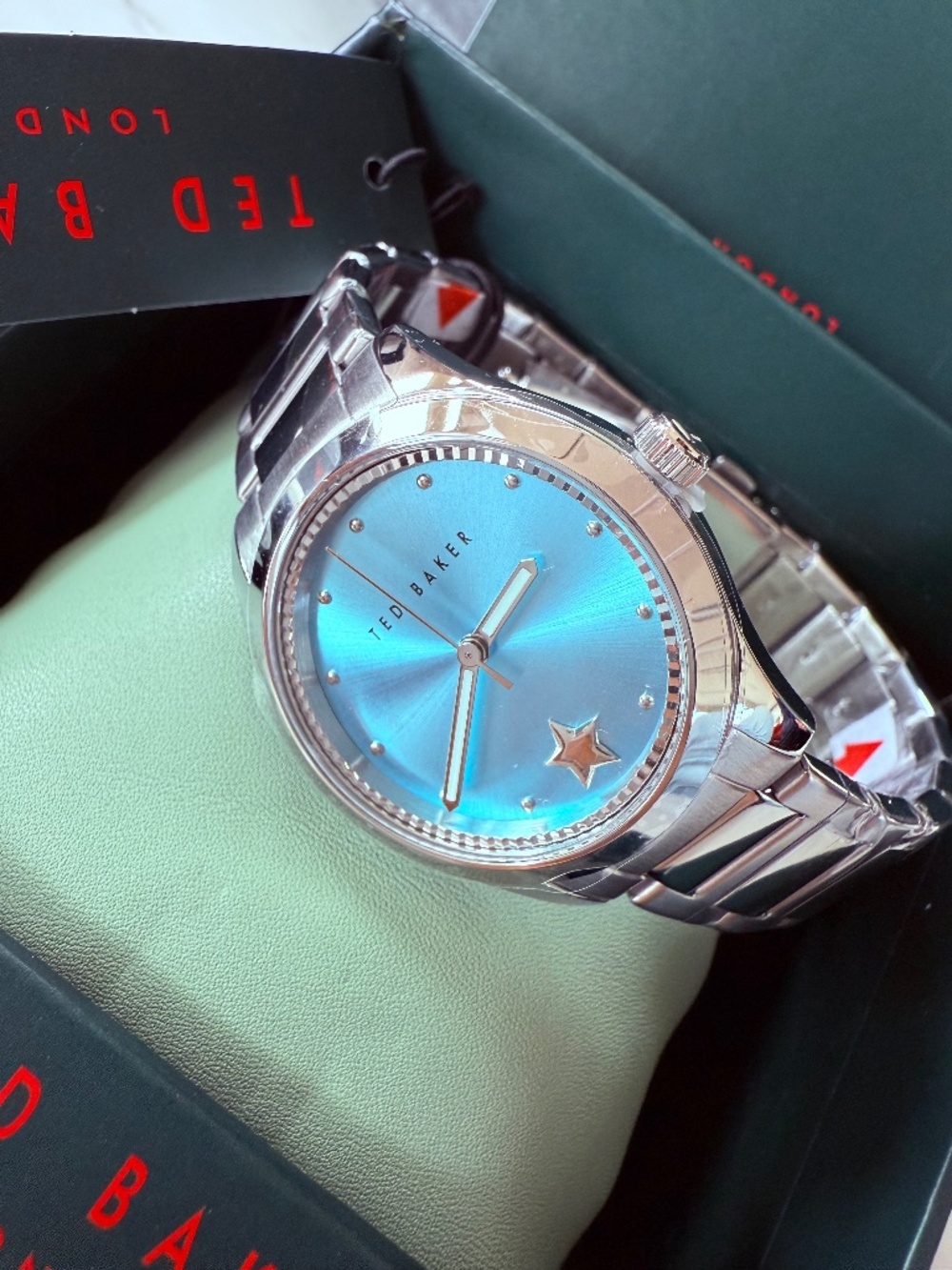 New Ted Baker London Blue Coolly 34mm Women’s Watch
